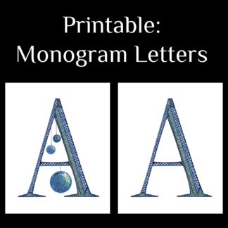 Blue and Grey Geometric