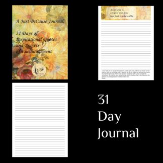 31 Days of Inspirations and Prayers of Encouragement - Printable Journal -Dreamscapes