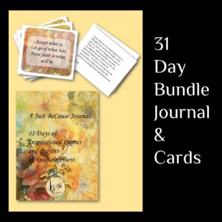 31 Days of Inspirations and Prayers of Encouragement - Printable Journal and Cards - Dreamscapes - BUNDLE