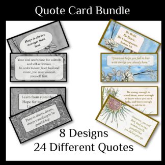 Quote Cards - Printable