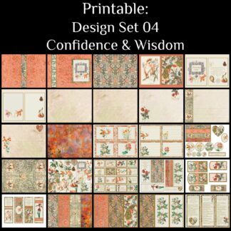 Pretty Paper Design Set - 04-Confidence & Wisdom