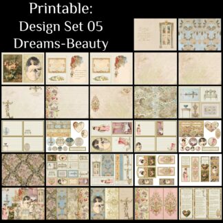 Pretty Paper Design Set - 05-Dreams & Beauty