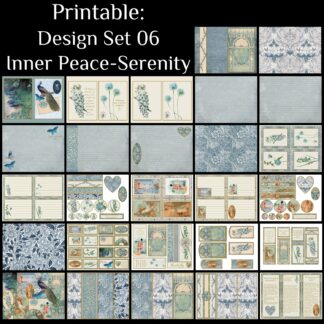 Pretty Paper Design Set - 06-Inner Peace and Serenity