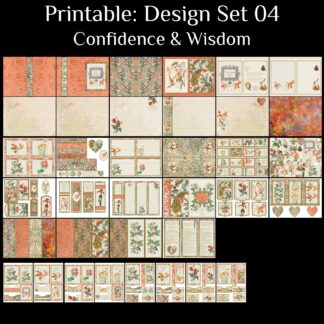 Pretty Paper Design Set - 04-Confidence & Wisdom