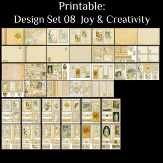 Pretty Paper Design Set - 08-Joy-Creativity