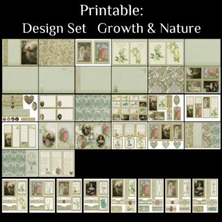 Pretty Paper Design Set - 11 - Growth-Gardening-Nature